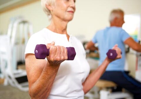 woman_lifting_weights Best Exercises for Seniors